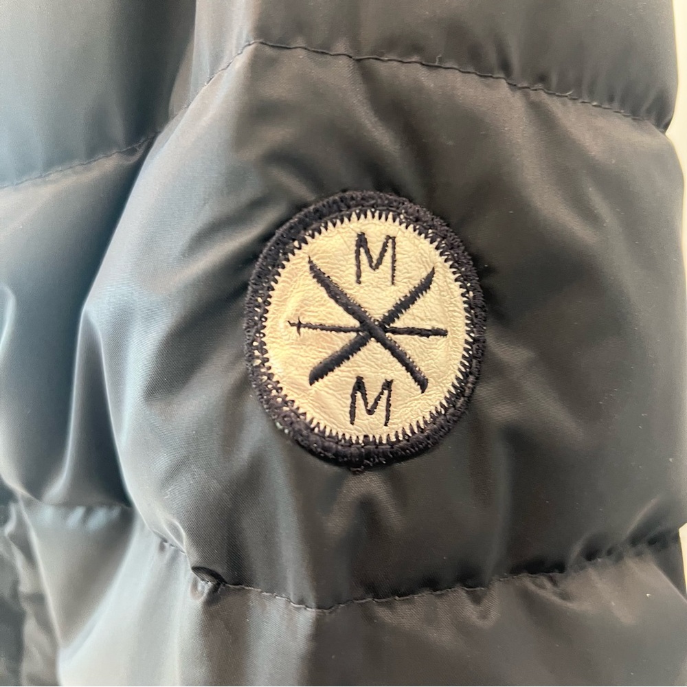 M. Miller Puffer Jacket navy ski size small - Picture 4 of 17